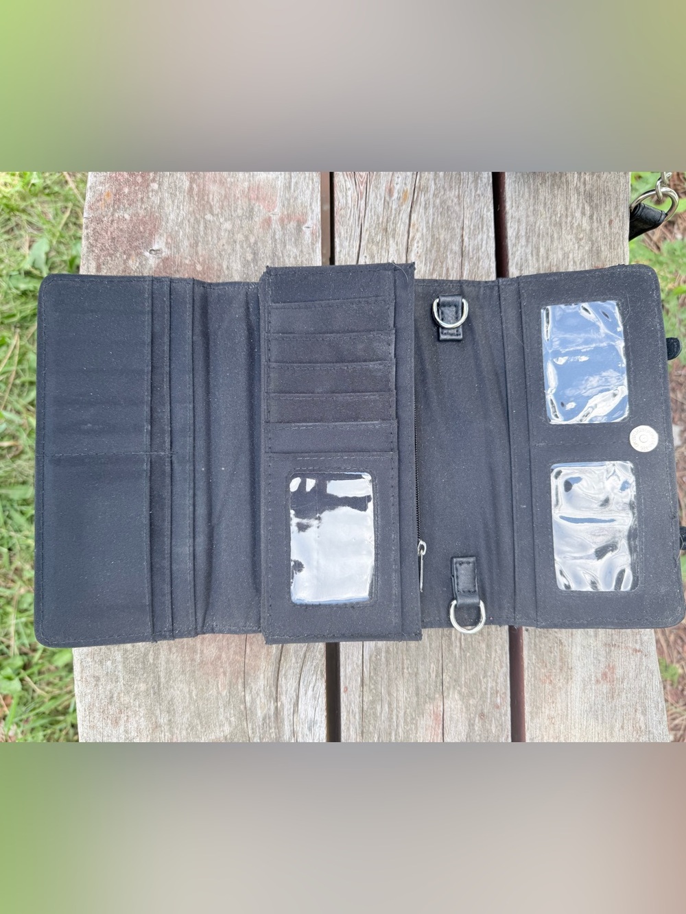 Black Skull Purse With Matching Wallet - Picture 13 of 15